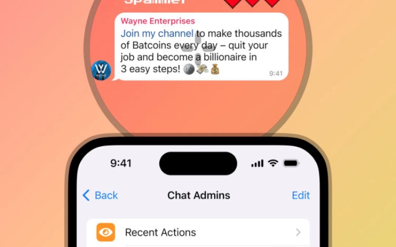 Декабрьское обновление Telegram принесло анонимную регистрацию, автоудаление всего, антиспам и многое другое