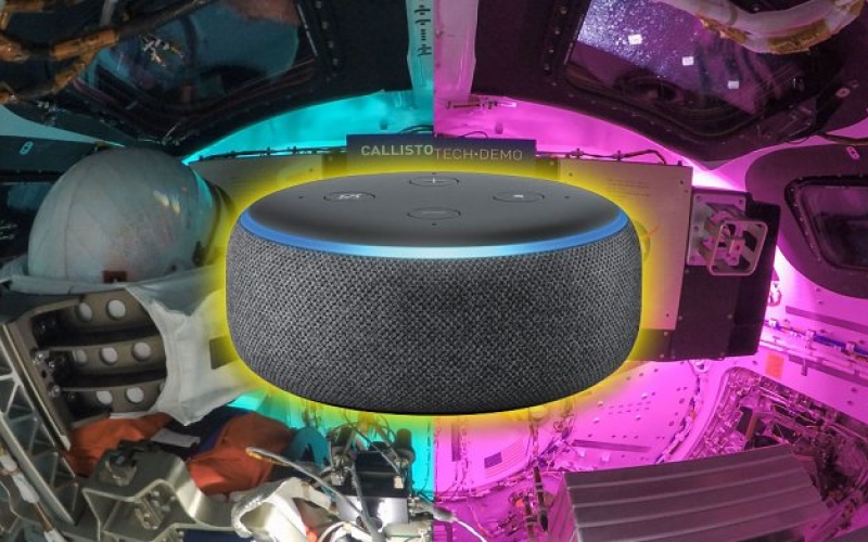 NASA показало голосового помощника Alexa в режиме космической вечеринки 