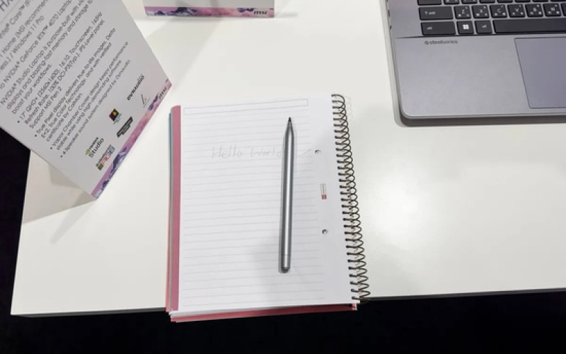 MSI выпустила стилус-карандаш, способный писать и на экране, и на бумаге 