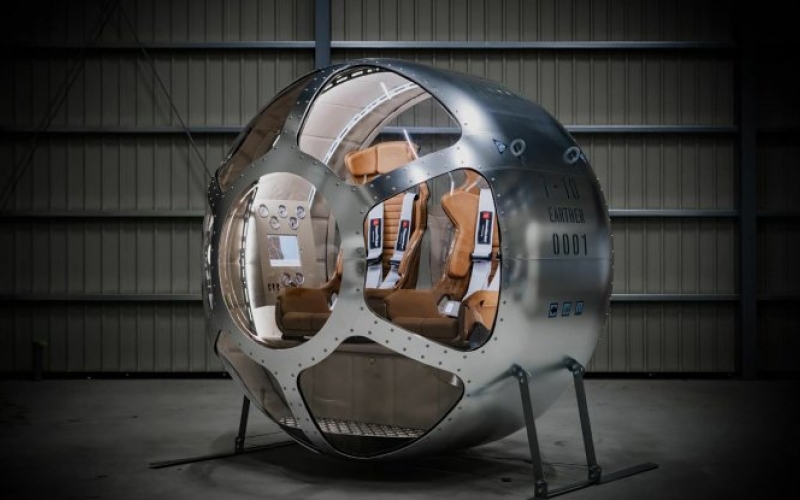 Японская компания Iwaya Giken приглашает подняться в стратосферу в капсуле воздушного шара 