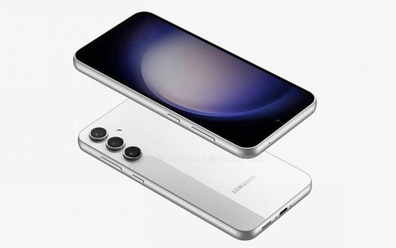 Грядущий смартфон Samsung Galaxy S23 FE показался на официальном рендере в четырёх цветах