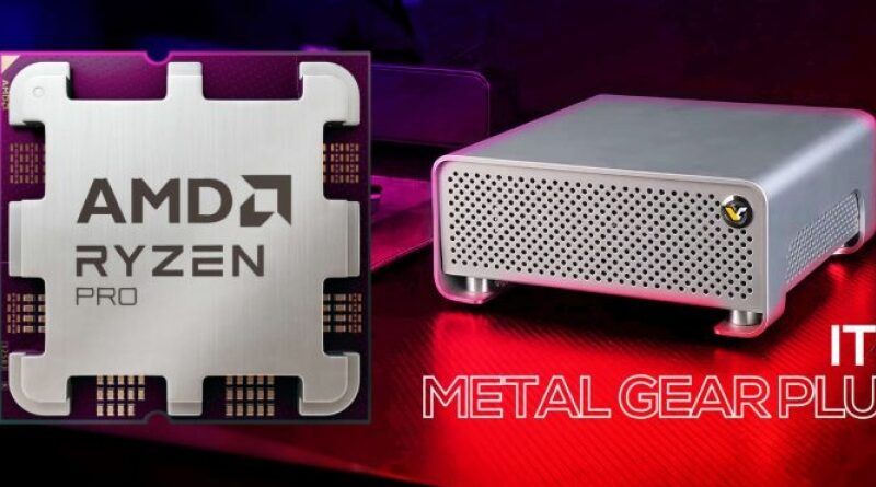 Gigabyte представила мини-ПК Metal Gear Plus ITX на базе десктопных процессоров AMD Ryzen 8000G
